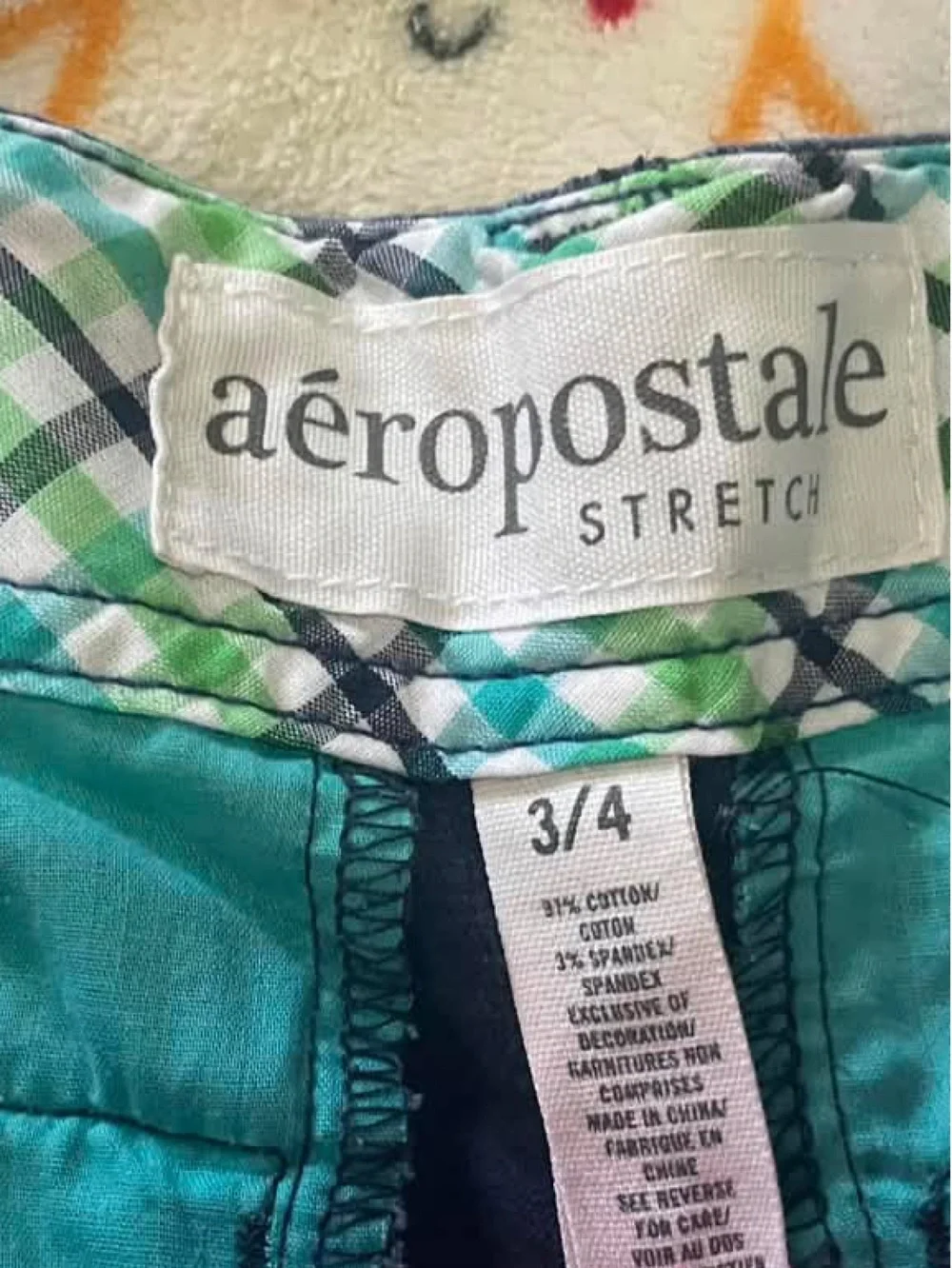 Aeropostale Navy Blue Girls' Cargo Pocket Shorts